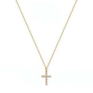 3 FOR $15 Stainless Steel Gold Cross Pendant Necklace